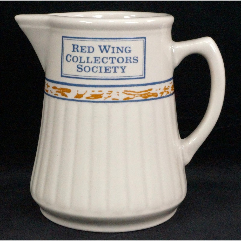 Red Wing Collectors Society Gray Line Pitcher 1989 Convention Commemorative Mini